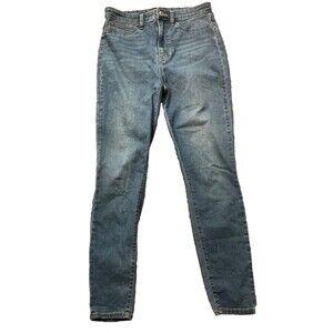 Gap Jeans Women’s Blue Denim High Rise Favorite Jegging Size 6/28L